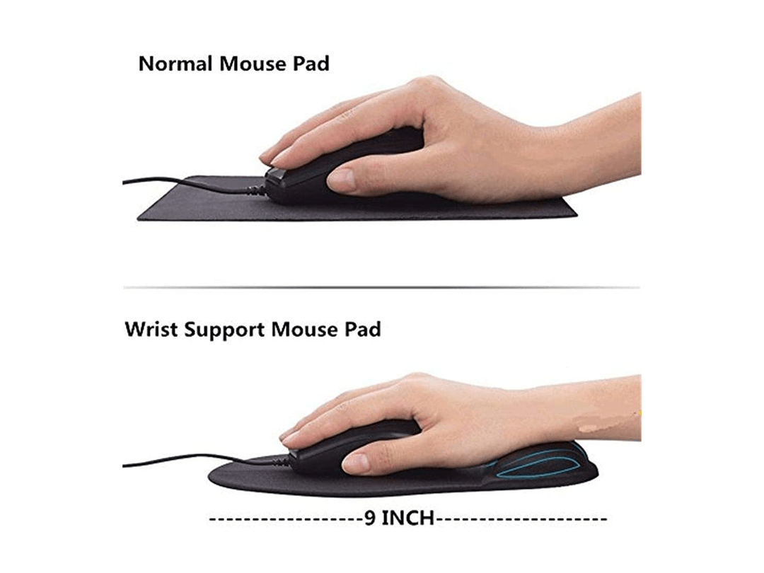 LightX MTX-0018 Mouse Pad With Silicone Gel Wrist Support in Qatar LightX MTX-0018 Mouse Pad With Silicone Gel Wrist Support in Qatar